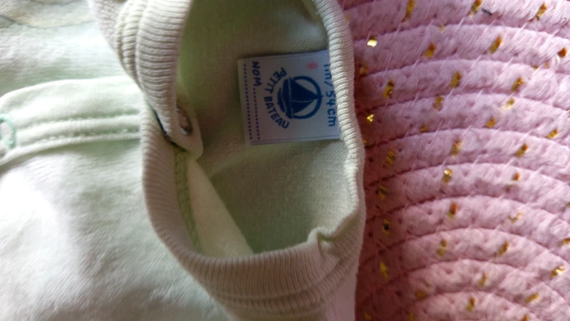 Pyjama mixte 1 mois petit bateau - photo numéro 6