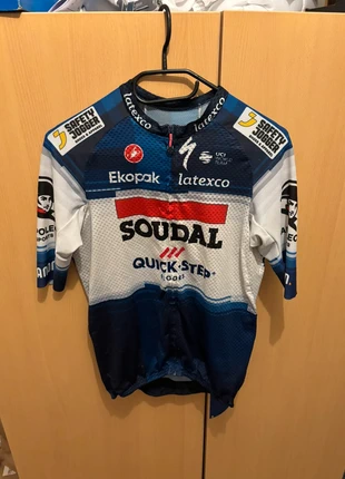 Maillot Soudal Quick step, brand: Castelli, condition: Good, size: L, €35.00, €37.45 includes Buyer Protection