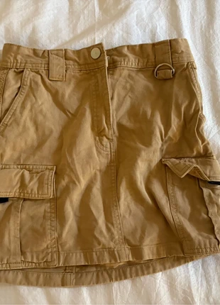 Tan bershka cargo skirt, brand: Bershka, condition: Very good, size: XS / 34 / 6, €7.00, €8.05 includes Buyer Protection