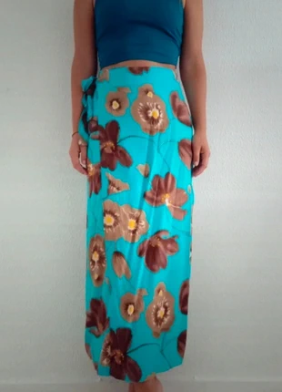 Falda larga flores Francia, marca: boutique, estado: Muy bueno, tamaño: Talla única, 18,00 €, 19,60 € Protección al comprador incluida