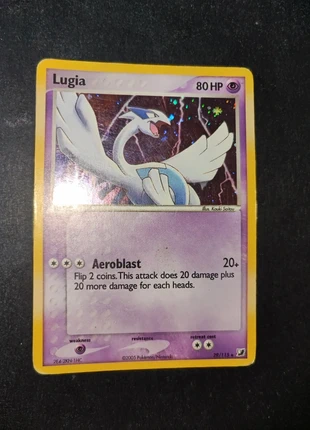 Lugia holo 29/115, merk: Pokémon, staat: Goed, € 3,90, € 4,80 inclusief Kopersbescherming Pro