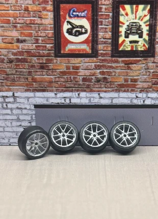 1:64 chrome bbs rims for hot wheels and match box, brand: ja.diecast, condition: Satisfactory, size: One size, £3.29, £3.85 includes Buyer Protection Pro