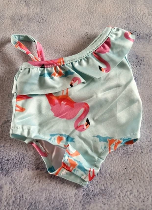 Outfit voor babypop zoals Baby Born - Blauwe badpak, merk: merkloos, staat: Nieuw zonder prijskaartje, maat: Universeel, € 2,00, € 2,80 inclusief Kopersbescherming