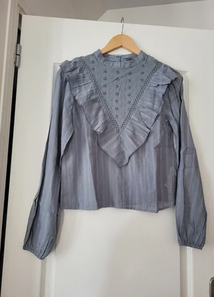 Blouse grise bleu taille 37 tally weij neuf, marque: Tally Weijl, état: Neuf avec étiquette, taille: S / 36 / 8, 10,00 €, 11,20 € Protection acheteurs incluse