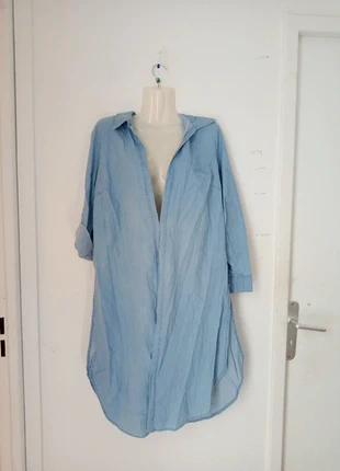 Veste / chemise longue en jeans femme, marca: Rainbow, estado: Muy bueno, tamaño: L / 40 / 12, 12,00 €, 13,30 € Protección al comprador incluida