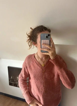 pull col v rose, marque: In Extenso, état: Bon état, taille: S / 36 / 8, 3,55 €, 4,43 € Protection acheteurs incluse