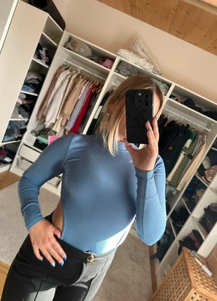 Topshop Body 36/38 – Blau, Cut-Outs, elegant & sexy, Rave, Techno, sehr gut, marque: Topshop, état: Très bon état, taille: S / 36 / 8, 3,49 €, 4,36 € Protection acheteurs incluse