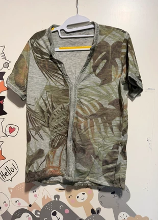 EKS Glasgow Top – 100% Cotton – Tropical Leaf Print, marque: eksglasgow, état: Très bon état, taille: Taille unique, 5,00 €, 5,95 € Protection acheteurs incluse