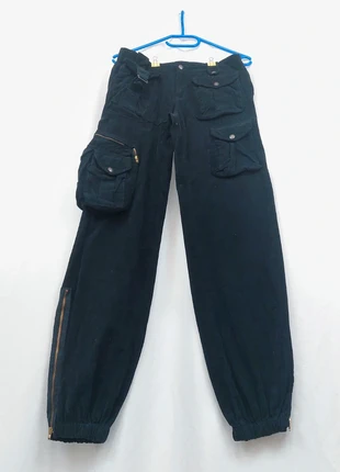 Utility Archive Cargo Corduroy Pants Vintage 90s Raver Goth Streetwear, marca: Vintage Dressing, estado: Bom, tamanho: S / 36 / 8, €15.00, €16.45 inclui Proteção do Comprador