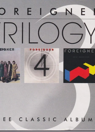 Foreigner - Trilogy Classic Albums - Foreigner / 4 / Agent Provocateur NM, condition: Very good, £22.45, £24.27 includes Buyer Protection Pro