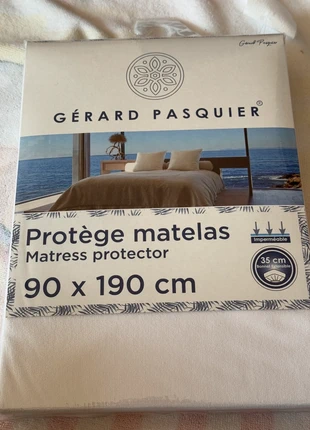 Protège-matelas 90x190 cm imperméable – Gérard Pasquier, brand: Gerard Pasquier, condition: New without tags, size: Single (70–100cm x 190–200cm), €8.70, €9.84 includes Buyer Protection