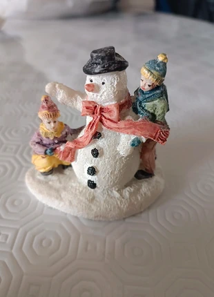 Bonhomme de neige et 2 enfants, condition: Very good, size: One size, €4.00, €4.90 includes Buyer Protection