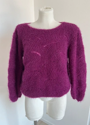 Maglione morbido caldo fucsia - pull doux pour femme - weicher Damenpullover, marque: Vintage Dressing, état: Neuf sans étiquette, taille: L / 40 / 12, 12,00 €, 13,30 € Protection acheteurs incluse