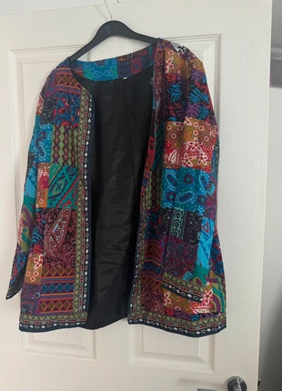 Glastonbury patchwork blazer, brand: other, condition: New without tags, size: L / UK 16-18, £10.00, £11.20 includes Buyer Protection