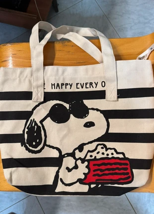 Borsa Snoopy in tela, marke: Peanuts, zustand: Sehr gut, 9,99 €, 11,19 € inklusive Vinted-Käuferschutz