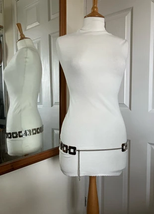 Vintage Metal Hip Belt, condition: Very good, size: Adjustable, £8.00, £9.10 includes Buyer Protection