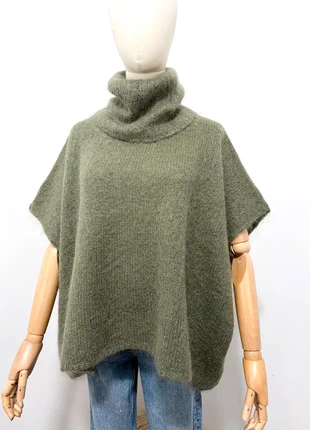 Pull mohair kaki, état: Neuf avec étiquette, taille: Taille unique, 38,00 €, 40,60 € Protection acheteurs (Pro) incluse