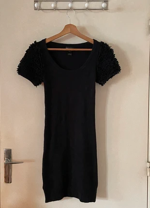 Robe lainage noire #taille36 #mango, marque: Mango, état: Très bon état, taille: S / 36 / 8, 7,00 €, 8,05 € Protection acheteurs incluse