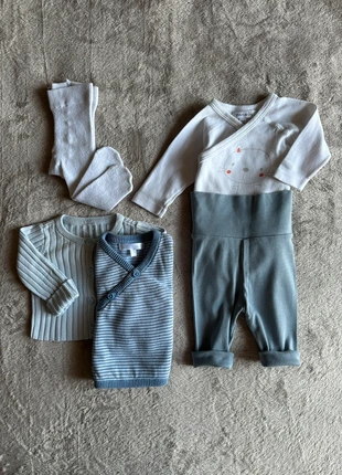 Set -outfit 5 articoli neonato Lot 5 nouveau-né 1/3 mois 5 Neugeborene 1/3 Monaten, marca: H&M, estado: Muito bom, tamanho: Até 1 mês / 50 cm, €5.00, €5.95 inclui Proteção do Comprador