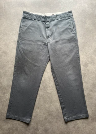 Pantalon Dickies gris - baggy - regular - W35, brand: Dickies, condition: Good, size: W35, €5.00, €5.95 includes Buyer Protection