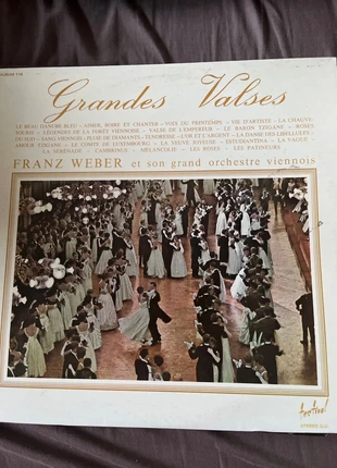 Vinyle 33 tours grande valse Franz Weber, zustand: Sehr gut, 1,00 €, 1,75 € inklusive Vinted-Käuferschutz