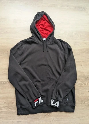 Pull sweat à capuche fila noir taille XL ample vintage, marke: FILA, zustand: Sehr gut, größe: XL, 7,90 €, 9,00 € beinhaltet Vinted-Käuferschutz Pro