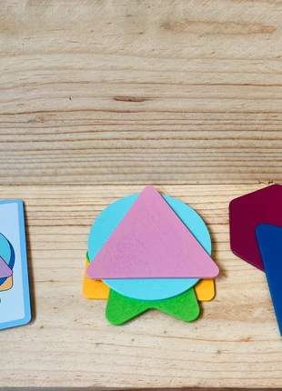 🧠 Jeu Montessori – Empilement de formes géométriques, marque: Montessori, état: Neuf avec étiquette, taille: 24-36 mois / 92 cm, 6,00 €, 7,00 € Protection acheteurs (Pro) incluse