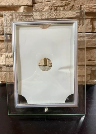 Porta fotografie in vetro, estado: Muy bueno, 7,00 €, 8,05 € Protección al comprador incluida