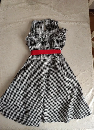black and White plaid dress, brand: Rinascimento, condizioni: Ottime, taglia: M / IT 42 / EU 38, €19.00, €20.65 include la Protezione acquisti