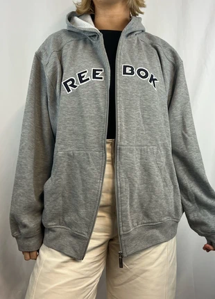 Vintage unisex retro Reebok grey spellout jumper sweatshirt, brand: Reebok, condition: Very good, size: M, €35.00, €37.45 includes Buyer Protection