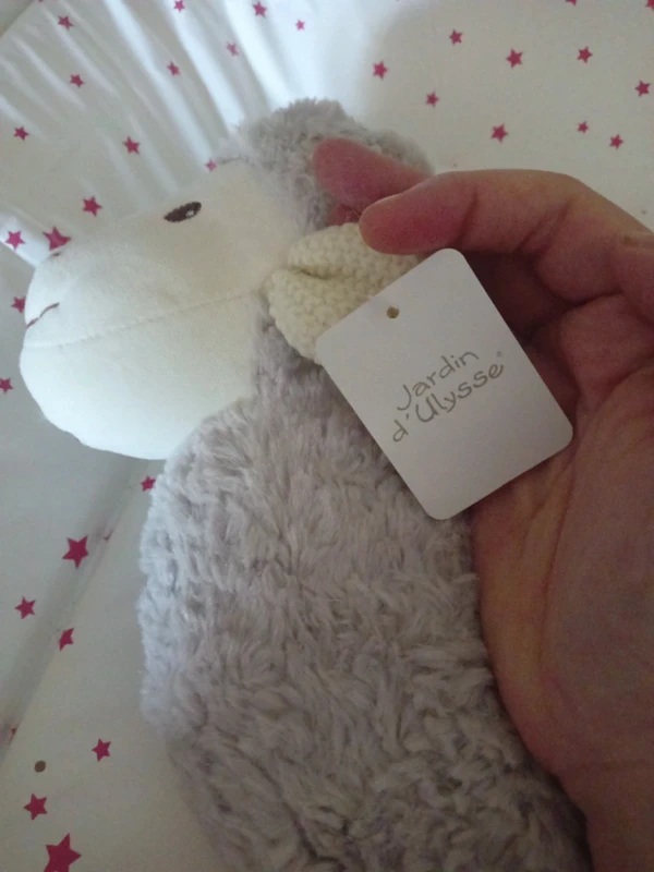 Peluche mouton jardin d'Ulysse neuve - photo numéro 3