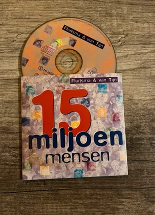 Singel CD 15miljoen mensen - Fluitsma & van Tijn, staat: Veelgebruikt, € 1,49, € 2,26 inclusief Kopersbescherming