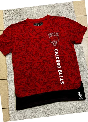 T-shirt NBA Chicago Bulls rouge motif all-over officiel Foot Locker, marca: Foot Locker, estado: Muito bom, tamanho: M, €13.99, €15.39 inclui Proteção do Comprador
