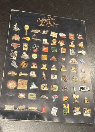 Planche de pin's vintage, brand: Pin's, condition: Very good, €130.00, €137.20 includes Buyer Protection