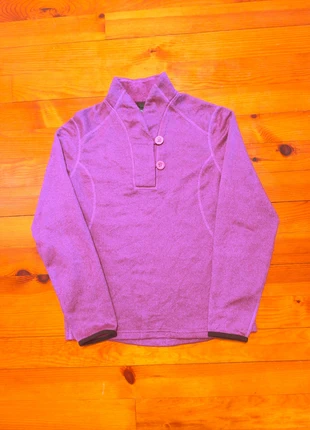 Polaire à boutons - The North face - Violet - Taille L - Old School, merk: The North Face, staat: Heel goed, maat: L / 40 / 12, € 22,99, € 24,84 inclusief Kopersbescherming