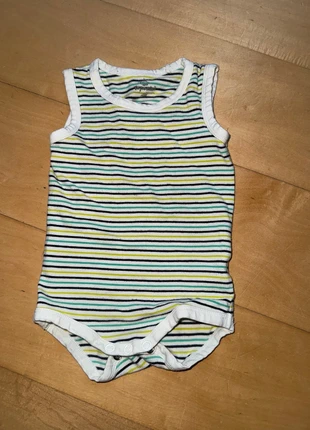 Gestreifter Body, marke: Topomini, zustand: Gut, größe: 3-6 Monate / 62, 1,00 €, 1,75 € inklusive Vinted-Käuferschutz