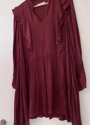 Bruin jurk van mango, brand: Mango, condition: Good, size: S / 36 / 8, €20.00, €21.70 includes Buyer Protection