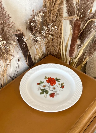 🌺🌸 Nostalgie - Lot n° 25 - Assiette plate " Roses Sauvages" en opaline - Arcopal 🇫🇷, marca: Arcopal, estado: Muy bueno, 4,50 €, 5,43 € Protección al comprador Pro incluida