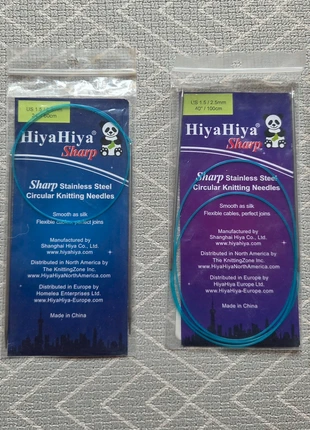 HiyaHiya circular knitting needles 2.5mm 60/100cm sharps, brand: hiyahiya, condition: Very good, £9.00, £10.15 includes Buyer Protection