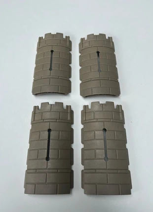 Playmobil 4x ronde muur met schietgat (865), merk: Playmobil, staat: Heel goed, maat: Universeel, € 8,00, € 9,10 inclusief Kopersbescherming