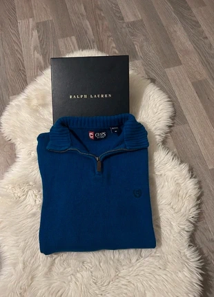 Pull half Zip chaps Ralph Lauren 🐴 taille M 💯 coton, marke: Ralph Lauren, zustand: Sehr gut, größe: M, 25,00 €, 26,95 € inklusive Vinted-Käuferschutz