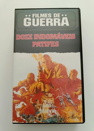 VHS The Dirty Dozen / Doze Indomáveis Patifes (1967) (L7), estado: Bom, €3.00, €3.85 inclui Proteção do Comprador