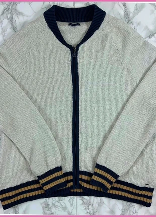 Pull Full Zip Tommy Hilfiger Blanc / Col Zippé / Logo brodé / Taille 2XL Homme, brand: Tommy Hilfiger, condition: Very good, size: XXL, €23.00, €24.85 includes Buyer Protection