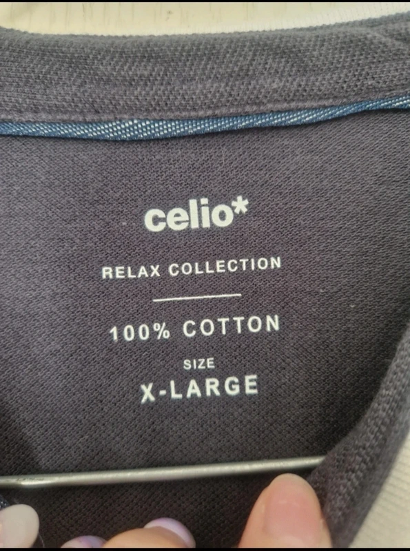 Neuf polo bleu marine homme celio taille XL/40 - photo numéro 5