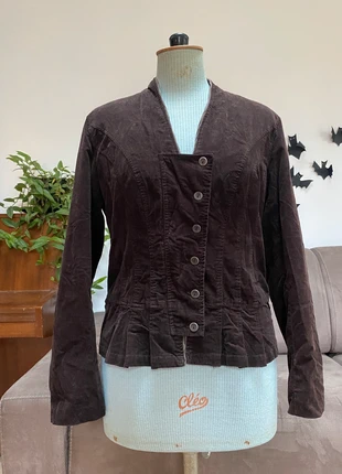 Jolie veste marron Promod à boutons Taille M, marque: Promod, état: Très bon état, taille: M / 38 / 10, 5,00 €, 5,95 € Protection acheteurs incluse