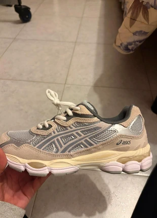 👟 ASICS Gel | Grey Beige | Brand New with Original Box | Size 38, marca: Asics, estado: Novo com etiquetas, tamanho: 38, €75.00, €79.45 inclui Proteção do Comprador