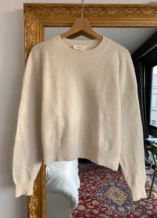 Pull American Vintage en laine et angora blanc taille M col rond, marca: American Vintage, estado: Muito bom, tamanho: M / 38 / 10, €84.00, €88.90 inclui Proteção do Comprador Pro