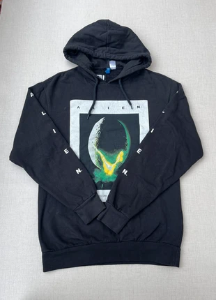 ALIEN Black Retro Style Hoodie - Size S, marca: 20th Century Fox, estado: Muy bueno, tamaño: S, 6,00 €, 7,00 € Protección al comprador incluida