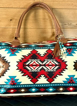 Sac week-end tout doux bijoux de sac style amérindien tendance bohème chic western neuf, brand: amerindian style, condition: New without tags, €29.90, €32.10 includes Buyer Protection Pro
