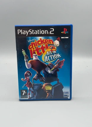 Chicken Little Ace in Action PS2 PlayStation 2 complete with manual tested (56), staat: Heel goed, € 3,95, € 4,85 inclusief Kopersbescherming Pro